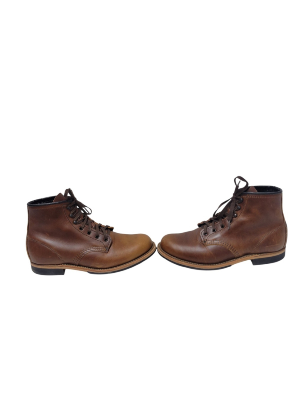 Red Wing Shoes 6" Beckman 9422 Round Toe Genuine Leather Lace-Up Boots 7.5D Men - Picture 3 of 11